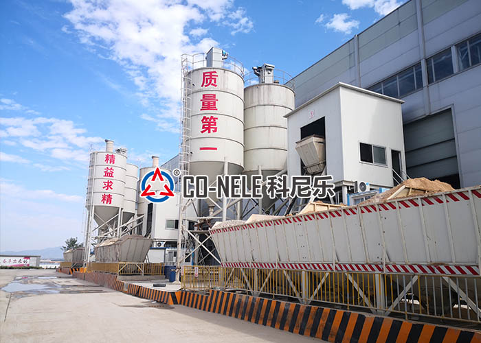 HZN120 precast concrete mixing plant to produce cement pipe